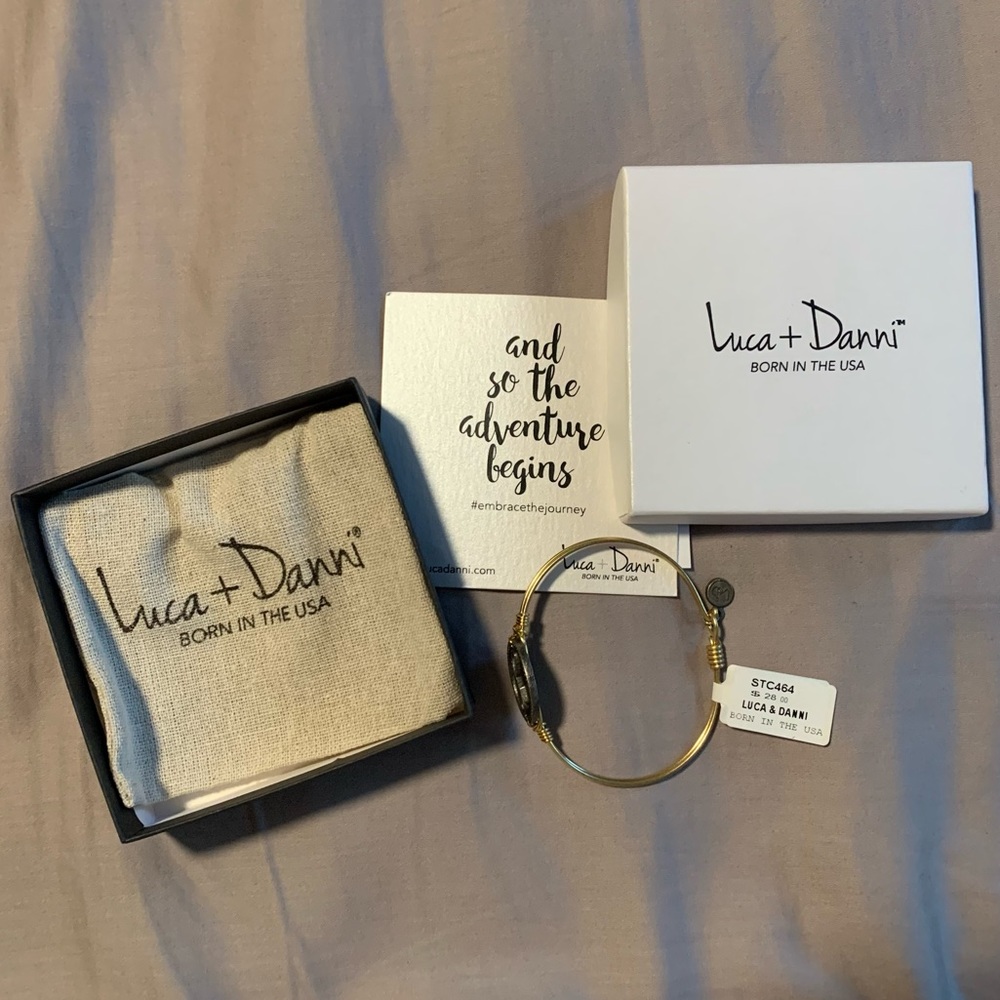 Luca + Danni Let the Adventure Begin Bracelet New